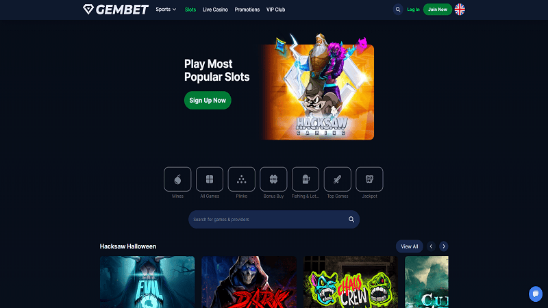 Gembet Casino Pengalaman Pertaruhan Terbaik di Dalam Talian